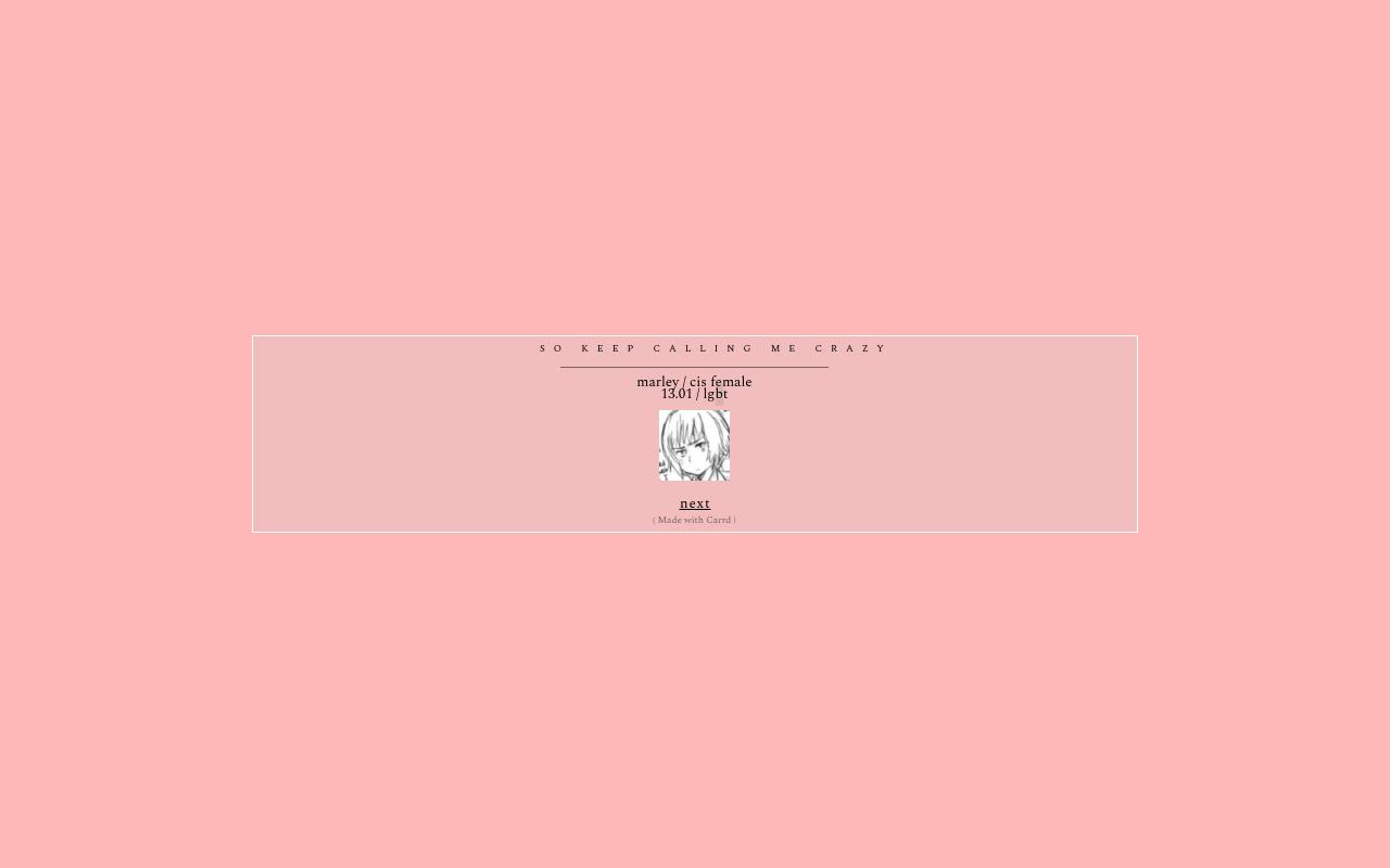 Carrd profile picture for @rome